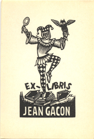exlibris de jean gacon